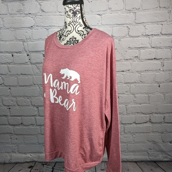 BarnKas women's long sleeve popover plus size XXL top pockets stretch knit bb03 - Picture 8 of 9